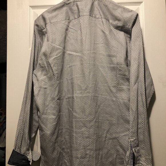 Ted Baker men's white cotton casual shirt size: 6 - Picture 5 of 5